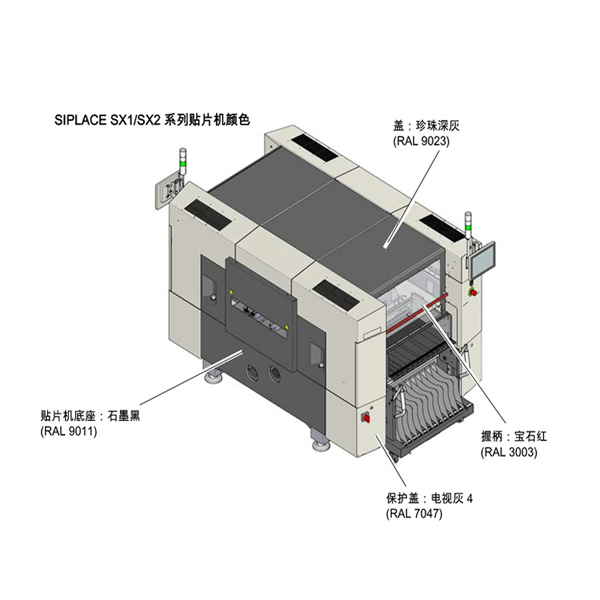 SIPLACE-SX1-SX2-系列贴片机颜色